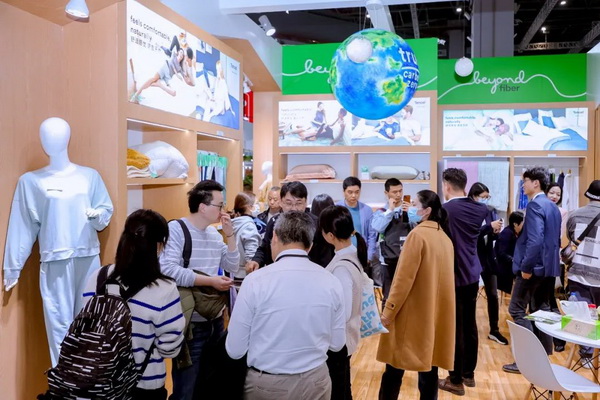 蘭精攜新品亮相2023intertextile家紡展！聯(lián)手8家供應(yīng)鏈伙伴開(kāi)啟一場(chǎng)零碳之旅