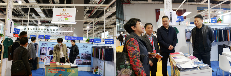 十九家石家莊市紡企亮相國家會(huì)展中心 共赴中紡聯(lián)2023春季聯(lián)展