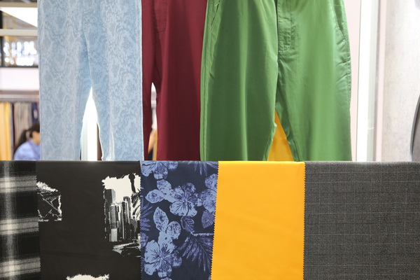 時尚褲裝面料，盡在英倫紡織