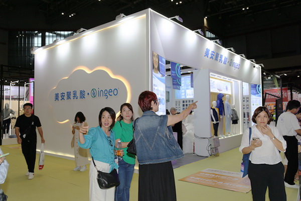 美安聚乳酸ingeo 亮相Phvalue2023秋冬展，引來圍觀
