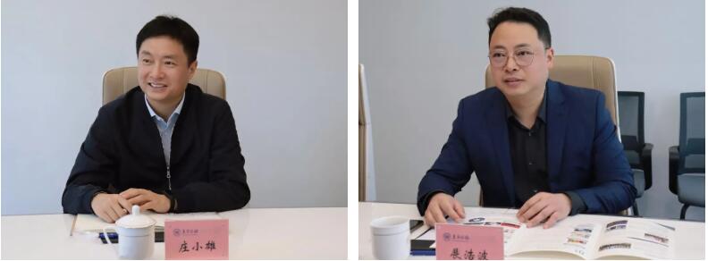 通用技術集團副總工程師莊小雄一行到訪集萃纖維研究所