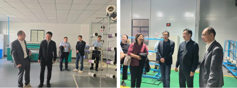 通用技術集團副總工程師莊小雄一行到訪集萃纖維研究所