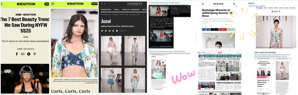 玖姿JUZUI創(chuàng)意總監(jiān)王陶2025春夏紐約時(shí)裝周&ldquo;盛開&rdquo;花樣新中式