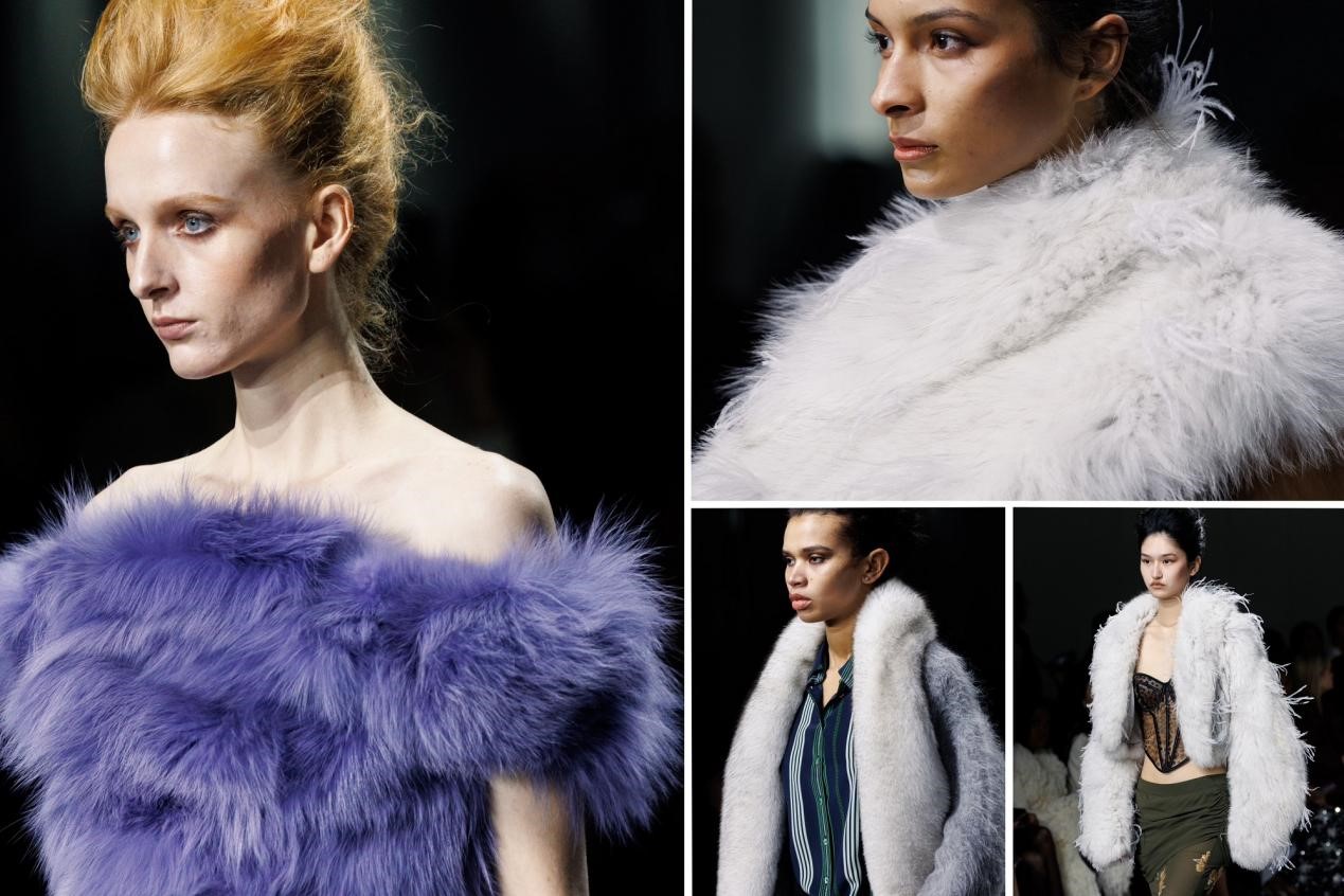  攜手玖姿JUZUI創(chuàng)意總監(jiān)王陶Taoray Wang 老錢(qián)皮草紐約時(shí)裝周成新貴