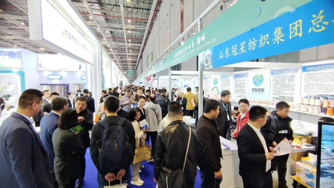 實(shí)力&ldquo;圈粉&rdquo;，盡展產(chǎn)業(yè)新風(fēng)貌！山東聊城展團(tuán)首次亮相2025yarnexpo春夏紗線展