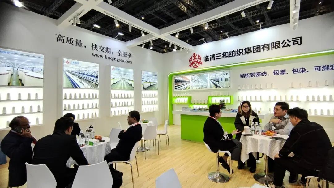 實(shí)力&ldquo;圈粉&rdquo;，盡展產(chǎn)業(yè)新風(fēng)貌！山東聊城展團(tuán)首次亮相2025yarnexpo春夏紗線展