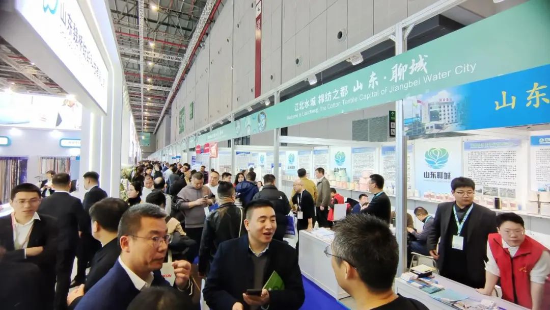 實(shí)力&ldquo;圈粉&rdquo;，盡展產(chǎn)業(yè)新風(fēng)貌！山東聊城展團(tuán)首次亮相2025yarnexpo春夏紗線展