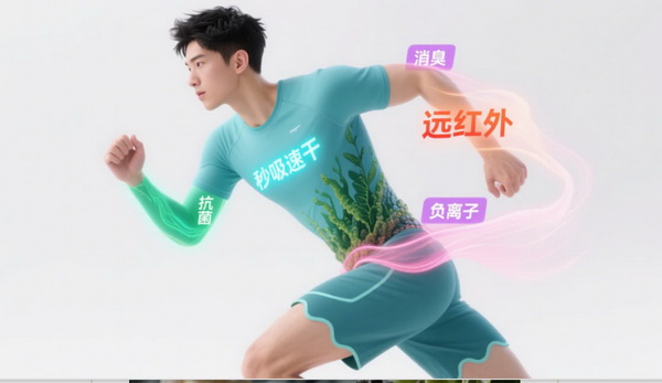  兩種纖維四大系列產(chǎn)品，海纖生物出圈intertextile秋冬展