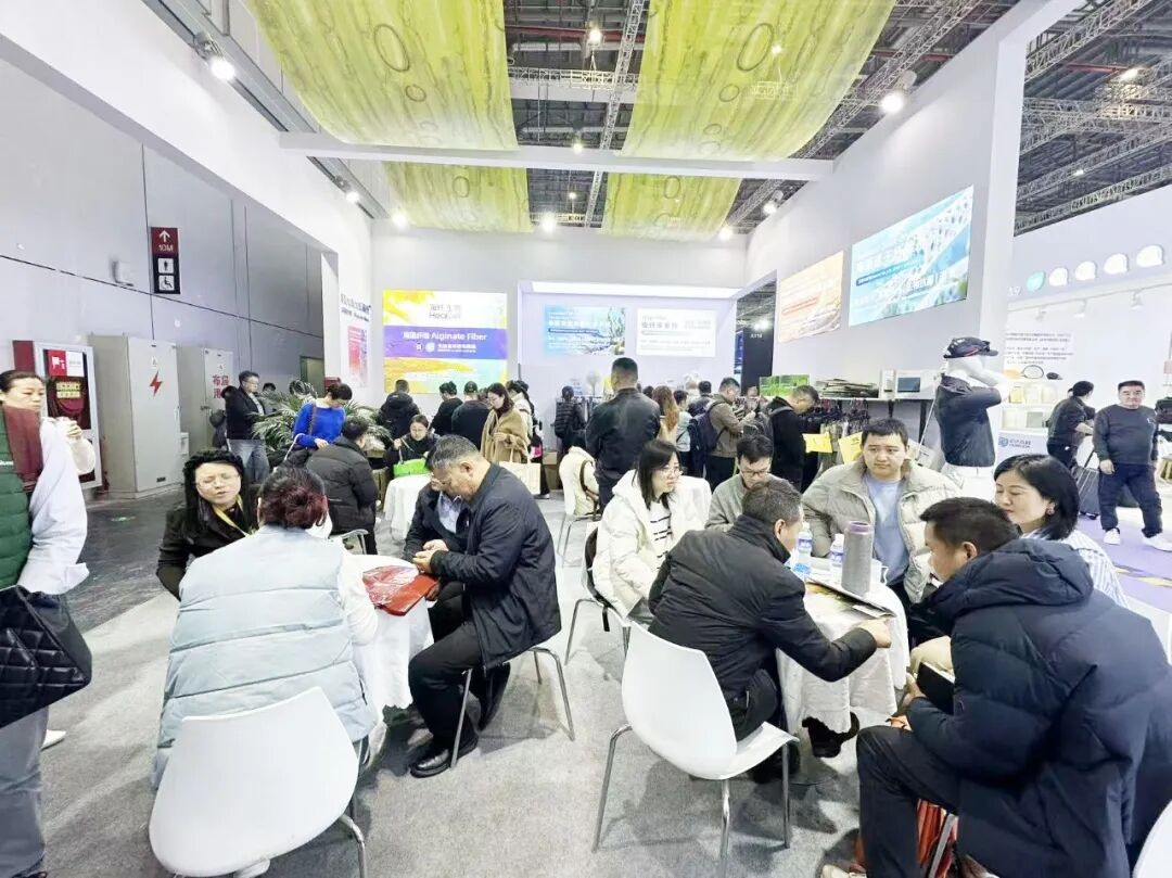 2026intertextile春夏面輔料展圓滿收官，Healcell海纖&reg;生物彰顯海洋纖維硬核實力